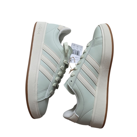 Adidas Women's Pastel Green Sneakers - Picture 1 of 5